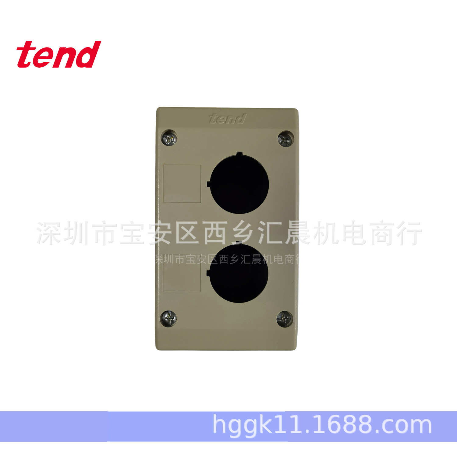 原装TEND台湾天得按钮开关TN2-B2 TN3-B2天得按钮盒