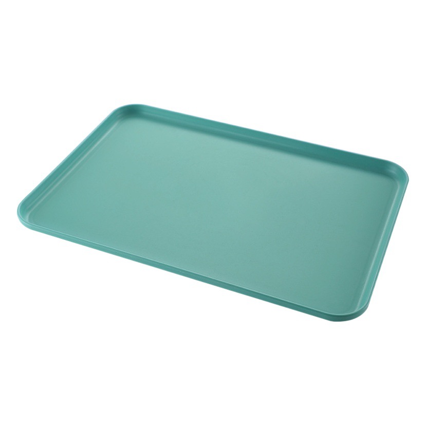 Nordic Rectangular Plate Cup Plastic Tray ins Style Home Dining Canteen Hotel Restaurant Plate Wholesale