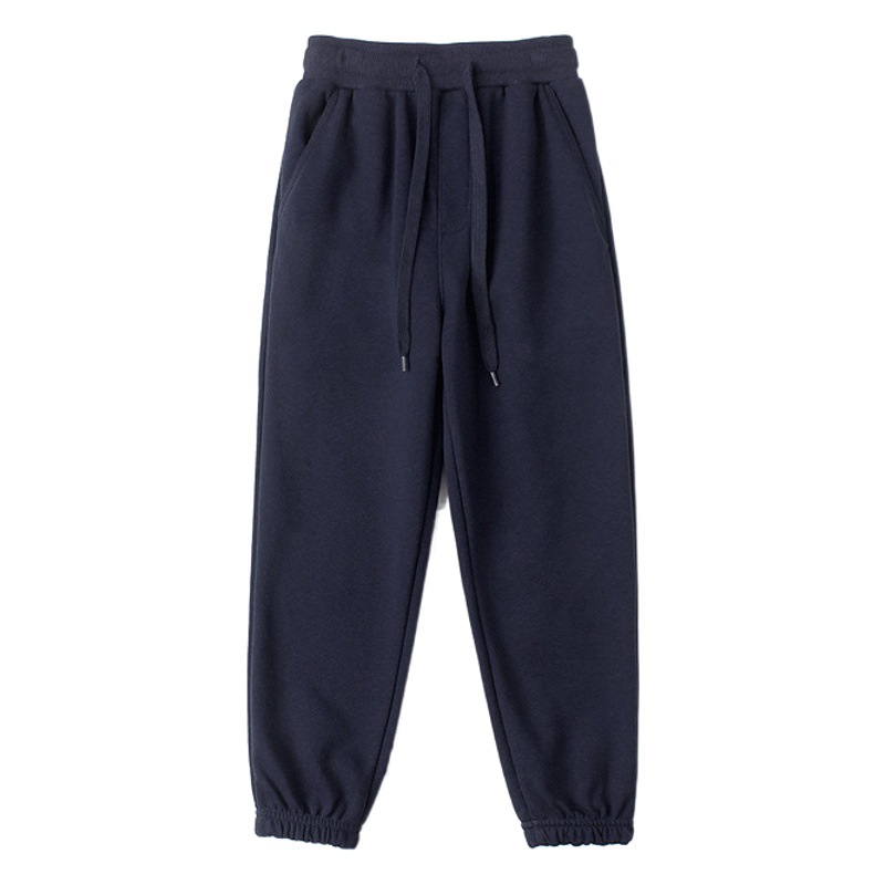 Pantalones deportivos de estilo coreano para niños, pantalones de chándal de color liso para niños grandes, pantalones antimosquitos, pantalones para niñas al por mayor