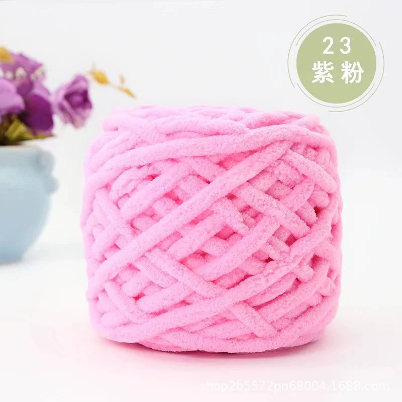Шар пряжи шерстяной (ice yarn) — 15 м, толстая нитка, множество цветов для шарфов шапок тапочек