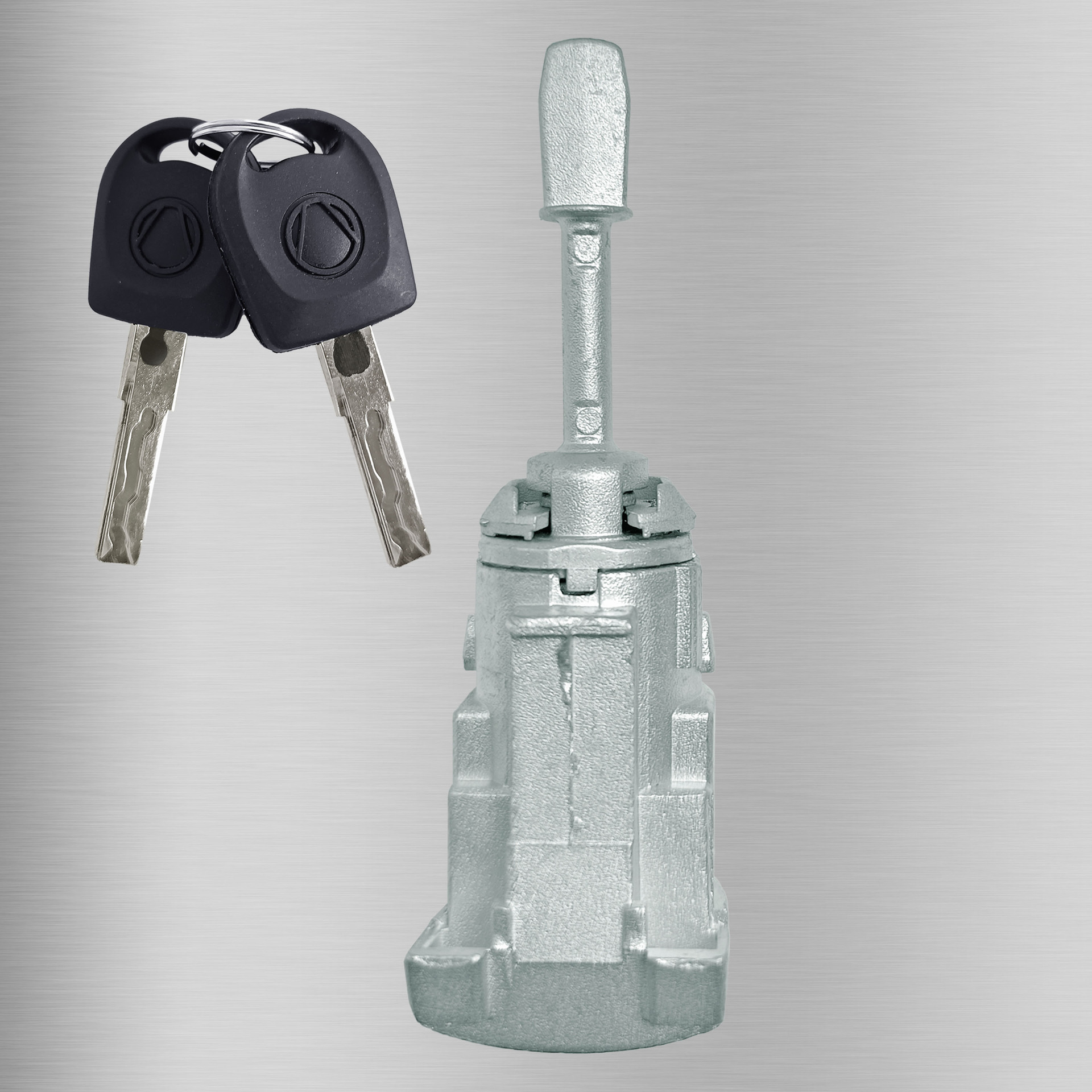 Aplicable a la cerradura de la puerta derecha del modelo antiguo de Volkswagen con cilindro de 2 llaves accesorios de automóviles OE: 3B0837167 168