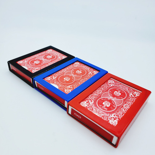 G0524 Poker Invisibility Plastic Version King Magic Poker Box Disappears Magic Props Wholesale