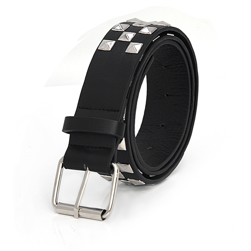 Title 2, Glänzender Pyramiden-Mode-Nietengürtel für Herr...