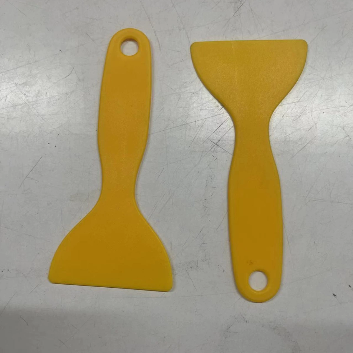 Автомобильная пленка инструмент желтый маленький скребок Автомобильный салон скребка Автомойка Инструмент Автомобильная пленка маленький скребок