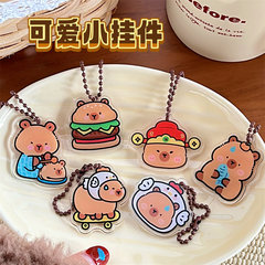 Tengyi Original Cute Acrylic Sloth Pendant Keychain Accessory Bag Charm Wholesale