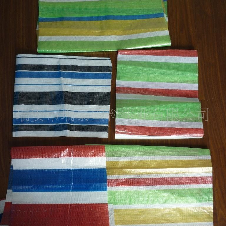 厂家直销供应PE彩条布防水编织款出口款编织款