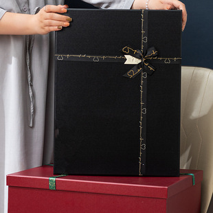 Gift Box Empty Box Husband's Birthday Packaging Box Empty Gift Box for Boys Gift Box for Boyfriend High-end Gift Box