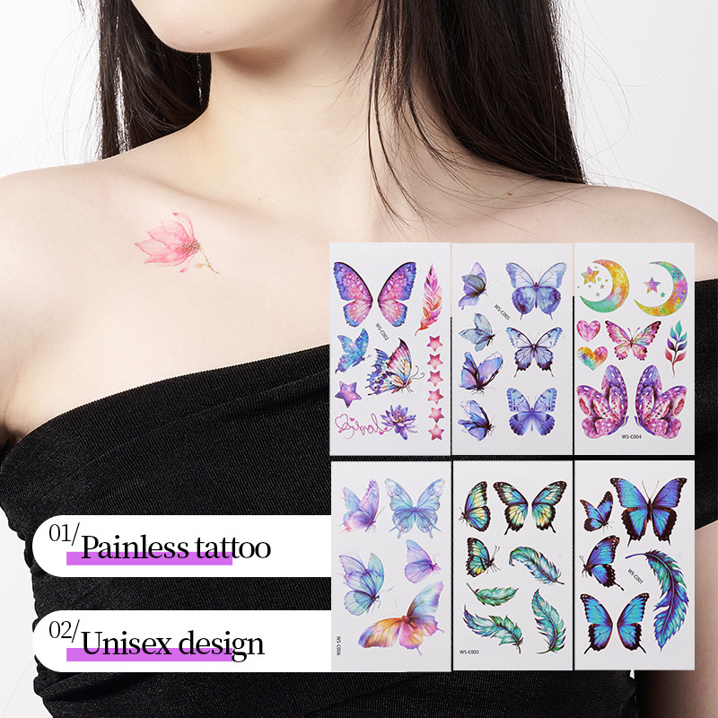 Kormesic Cross-Border Tattoo Stickers Tattoo Stickers Bag Manufacturers Spot Direct Sales Wholesale Kormesic Cross-Border Tattoo Stickers Tattoo Stickers Bag Manufacturers Spot Direct Sales Wholesale