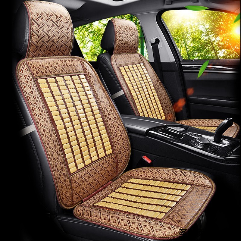 Qìchē – Car Seat Cushion Cool pad - beige-single-seat