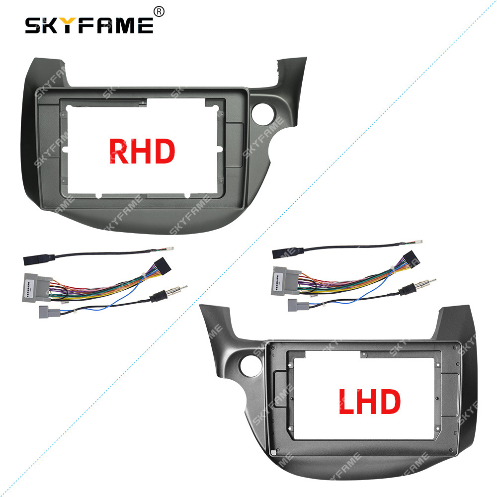 The Versatile Frame Set Is Suitable For08-13 Fit Left/right Large Screen HONDAFITJAZZFrame Line And Surface Frame