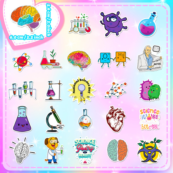 Sticker for experiments