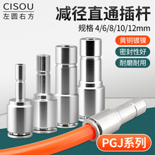 ��ͭ�������ܼ���ֱͨ��˿������PJG4 6 8 10 12mm���ת����ͷ