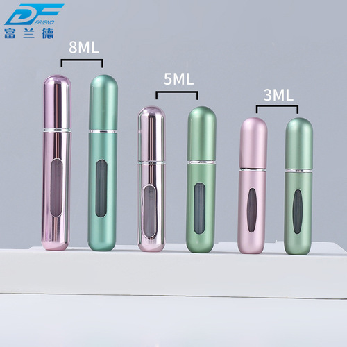 Manufacturer 8ml Perfume Atomizer Portable Travel Atomizer Bottle Refill Bottle Facial Water Sample Atomizer Bottle