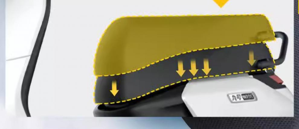 No.9 n85c special cushion cover electric car 9 seat cover shading cushion battery car net hole heat insulation summer accessories