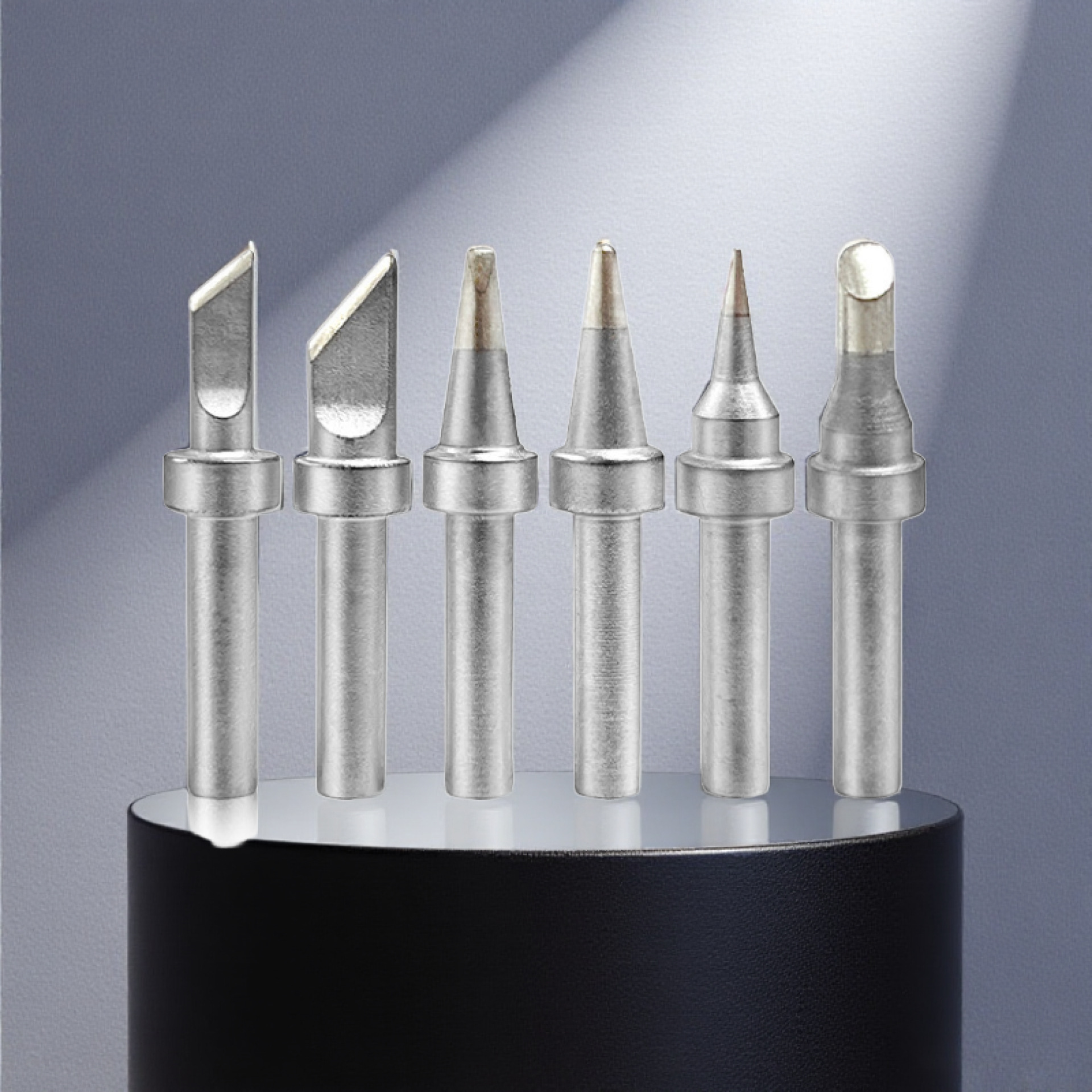 200系列刀口马蹄特尖磨砂亚光洛铁头203H高频焊台长寿命90W烙铁头