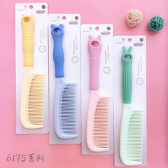 Cartoon Animal Silicone Thick Handle Comb Boxed Girl Hair Styling Comb Wholesale