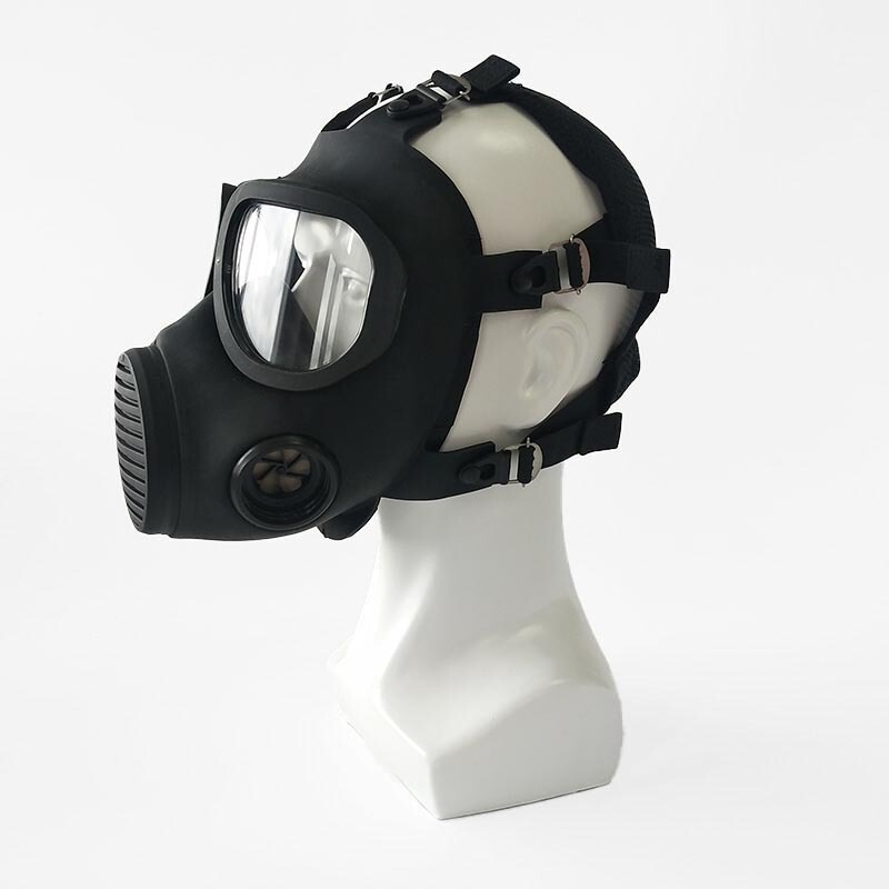 Gas Mask Protective Mask Full Face Mask Fire Smoke and Gas Mask Large Field of View Mask Xinhua 09 Type Flame Retardant
