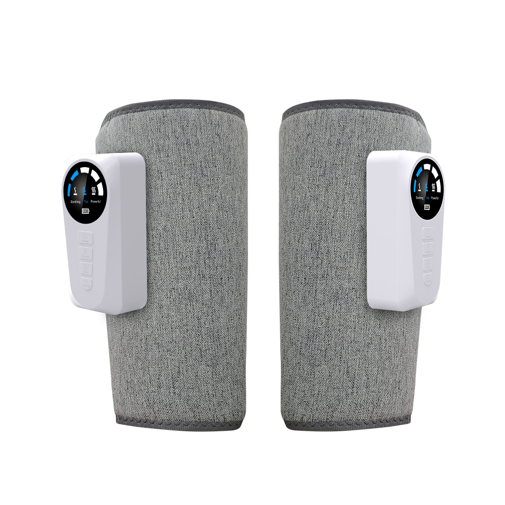 Masajeador de piernas, masajeador de piernas multifuncional con compresa caliente de temperatura constante, masajeador eléctrico automático con bolsas de aire para amasar las piernas, para piernas superiores e inferiores.