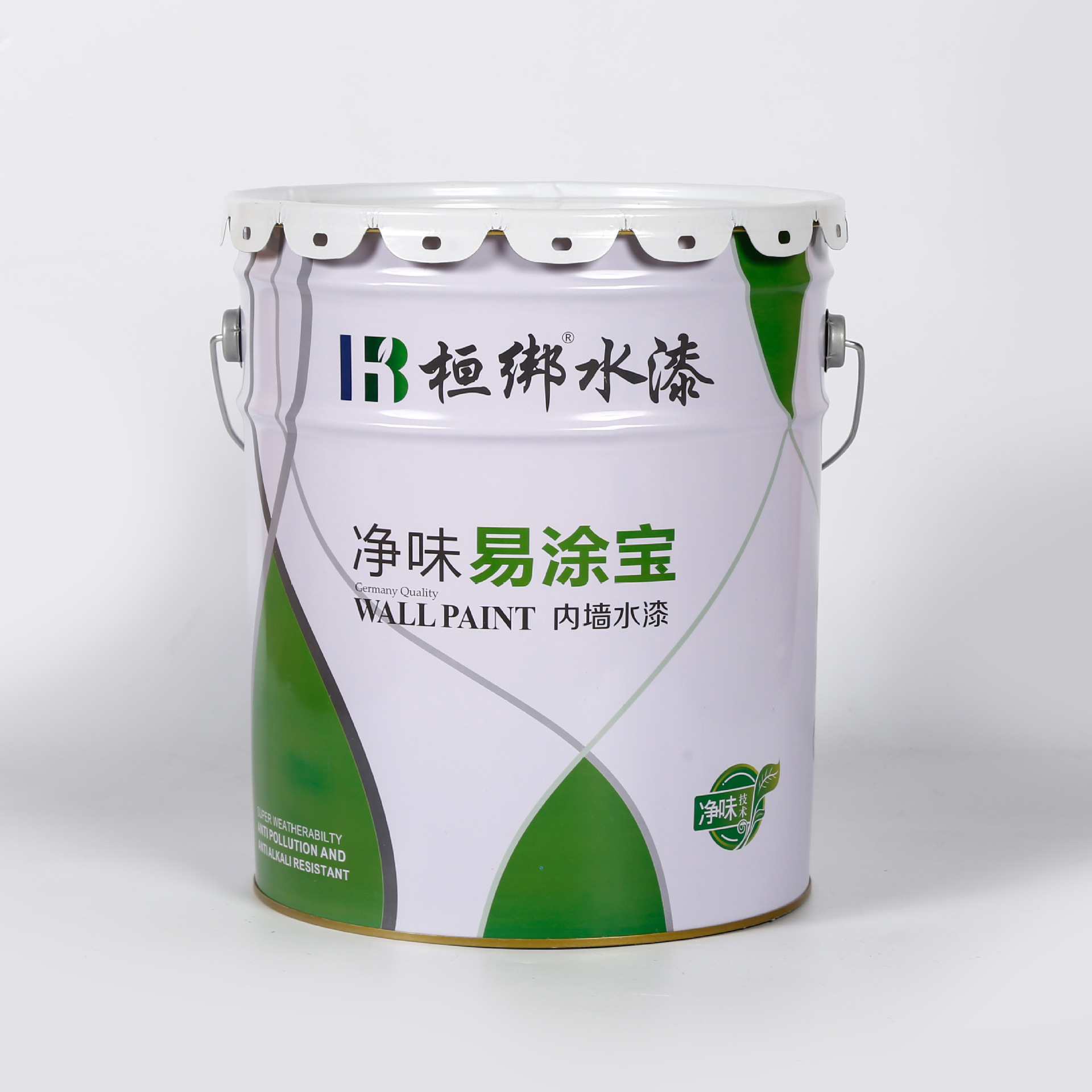 内墙乳胶漆 水漆室内家用防水漆翻新 净味环保水性漆防霉抗菌水漆