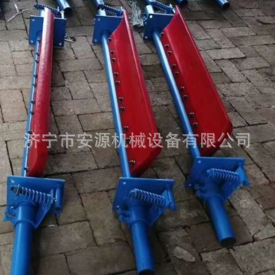 空段清扫器 皮带尾部清扫器 V型聚氨酯清扫器