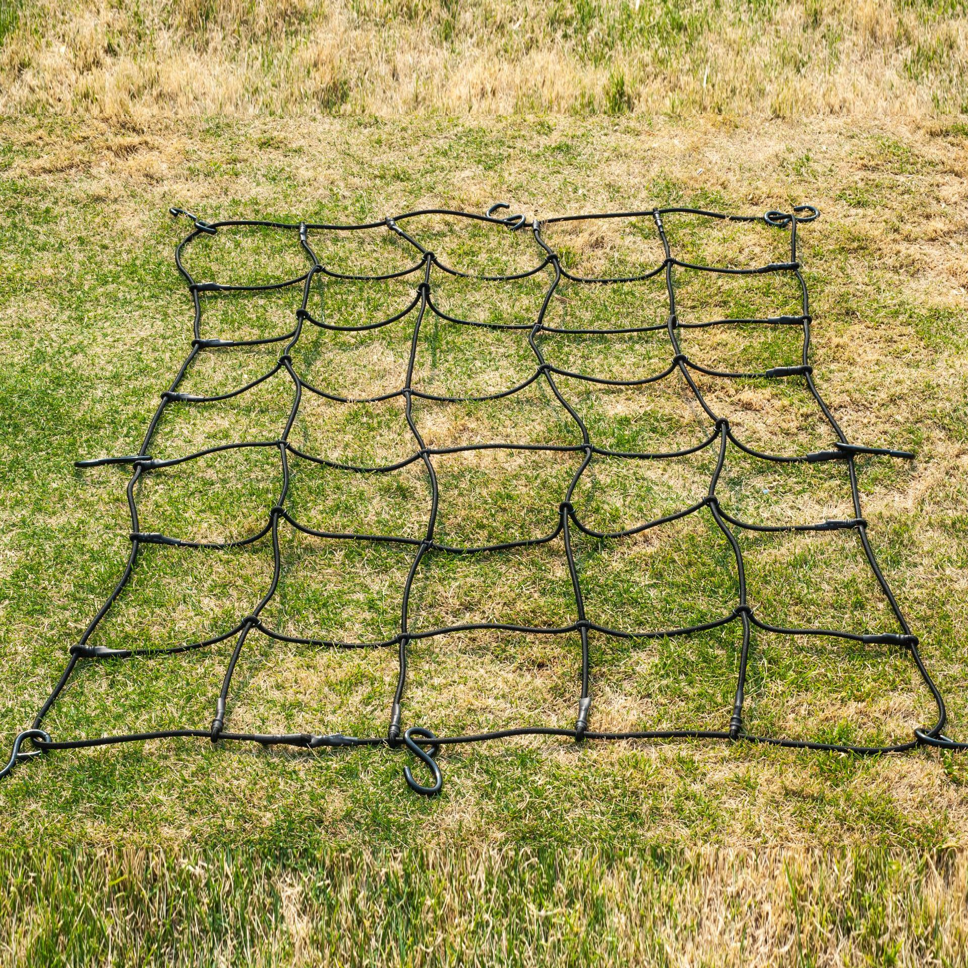 Car Roof Luggage Net Off-Road Vehicle Truck Bed Net 140*100cm Elastic Luggage Tie-Down Net Belt Can Be Customized