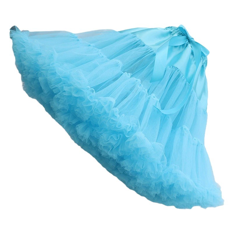 Пышная юбка Облака Мягкая сетчатая пряжа