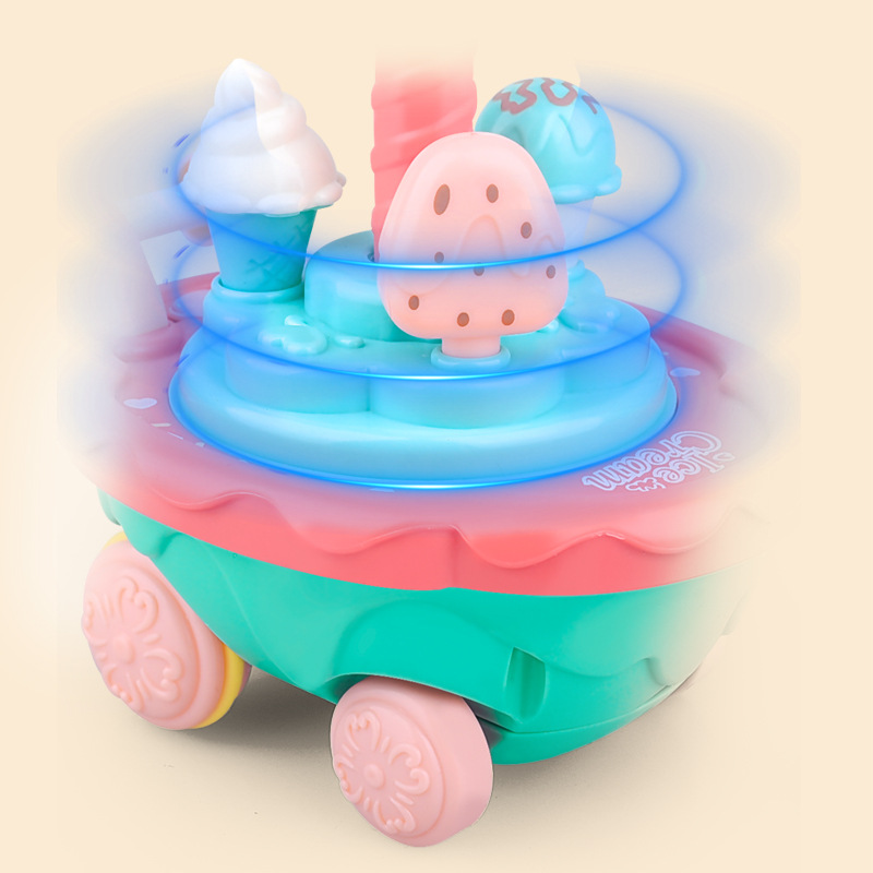 Transfronterizos de niños presionando helado DIY retroceso patinaje carro juguetes para niños juguetes para niños juguetes al por mayor