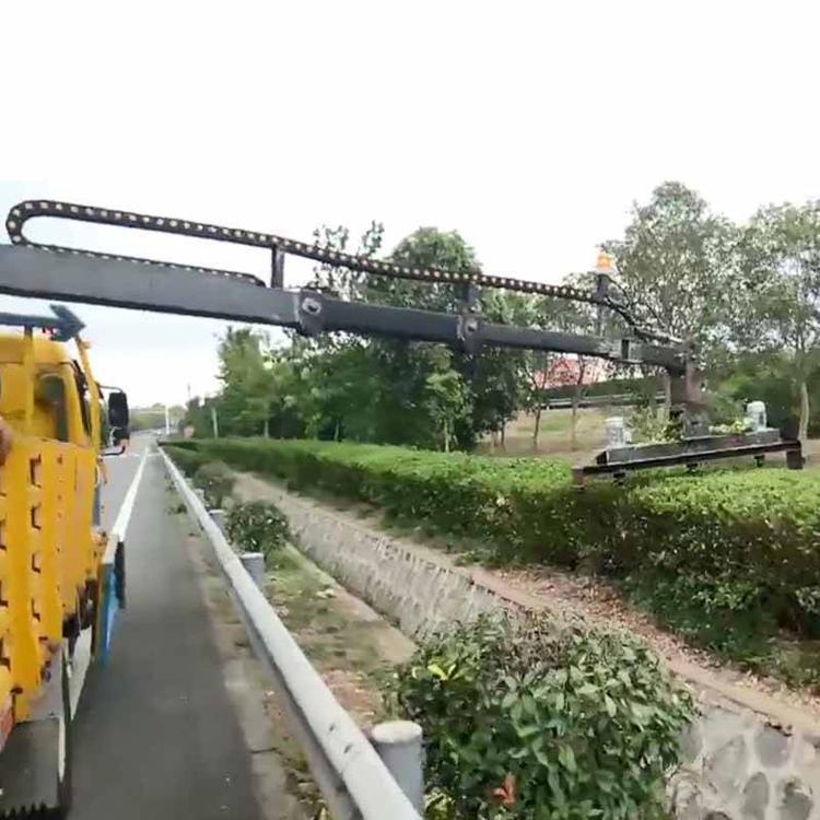 Máquina de corte de setos de ramas de alta altitud máquina de desherbamiento de pendiente de autopista máquina automática de corte de paisaje