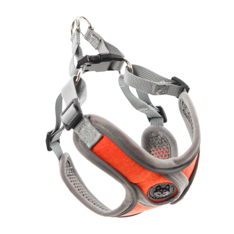 Correa de pecho correa de perro suministros para mascotas chaleco X-tipo reflectante Amazon transfronteriza 2023