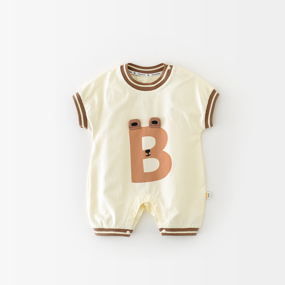 Summer children's thin basketball sports bodysuit to go out
