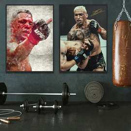 康纳·麦格雷戈Conor McGregor海报跨境亚马逊速卖通油画帆布画芯