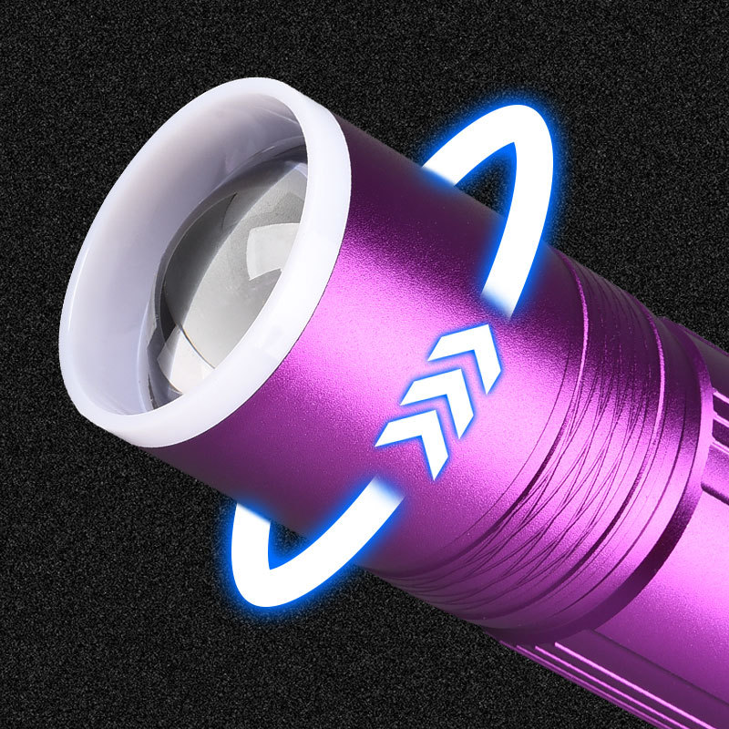 Beijing Apex Night Fishing Light 2024 Nueva pesca nocturna Lámpara azul Luz fuerte Super alta potencia Pesca de larga duración