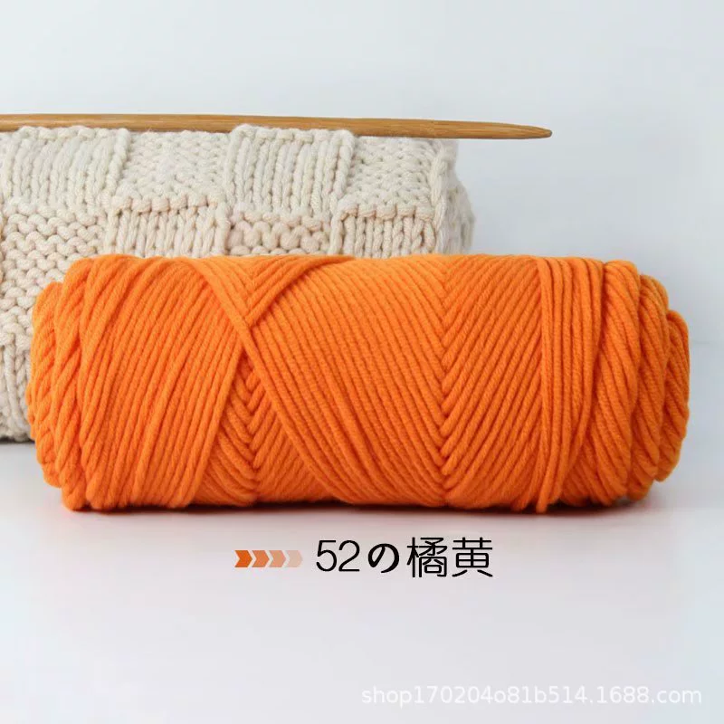 Хлопковая пряжа с tufting 8*7S, узлы для DIY ковров и ковриков, многоцветная палитра 70+ оттенков