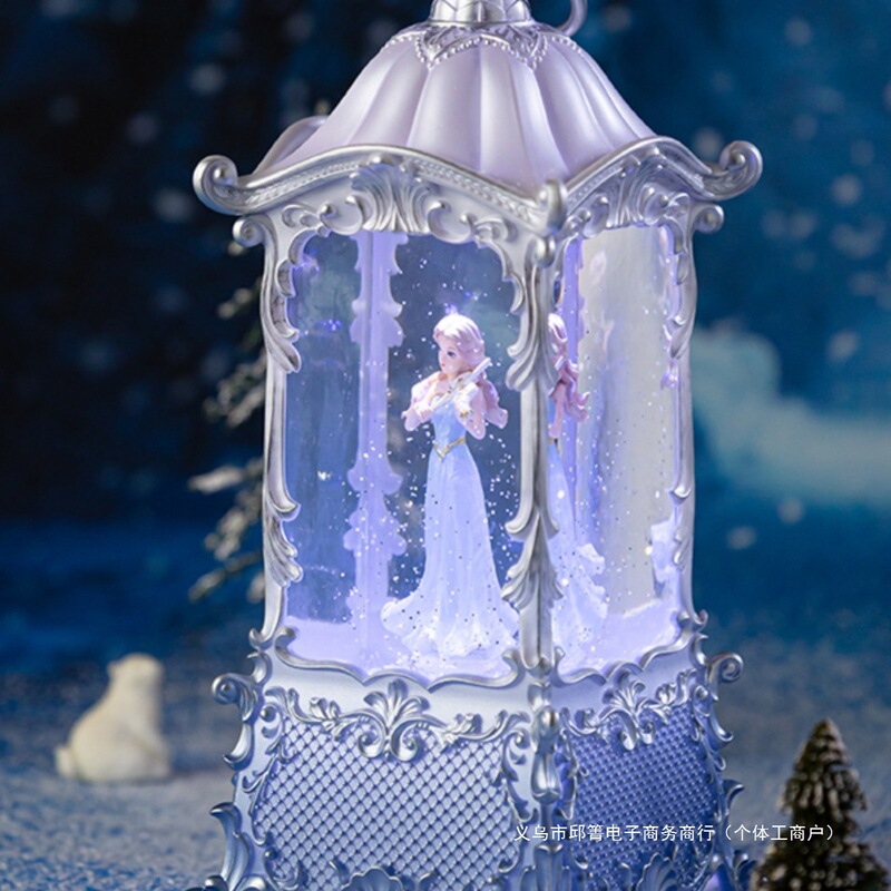 子供のバレエ回転プリンセスガールハート雪オルゴールオルゴール少女の誕生日プレゼント|undefined