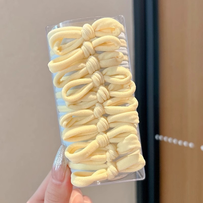 彩色高弹力女童发圈扎发皮筋耐用头绳小女孩高马尾头饰儿童发绳|undefined