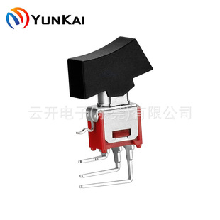 SR-103-C 0.2kg Gears/three Gears Side Bends 3 Feet Boat RoCker SwitCh Ultra-small Toggle SwitCh