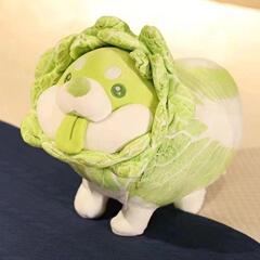 野菜キャベツ人形人形子犬ぬいぐるみガールフレンド人形睡眠誕生日ギフト布人形