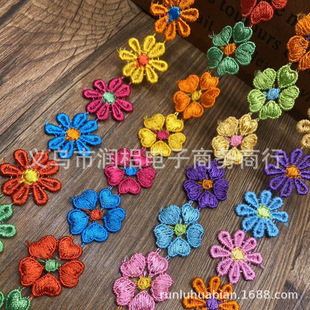2.5cm��ɫ�̽�ˮ�ܻ�߅ ��ɫ����С�r���N�� diyͯ�b��߅�o��lace