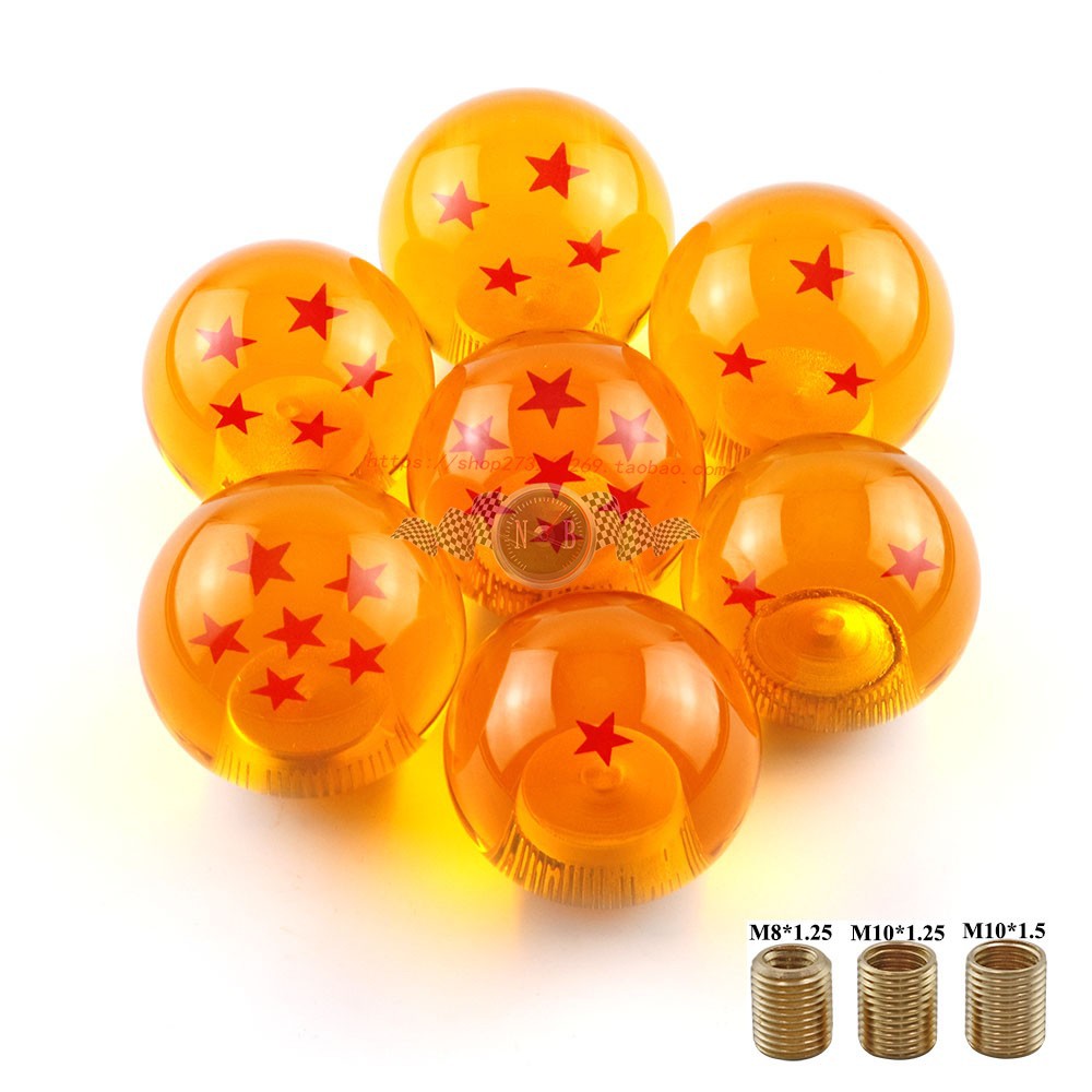 跨境热销汽车配件排挡头改装通用七星球 七龙珠1-7星手动挡档把头