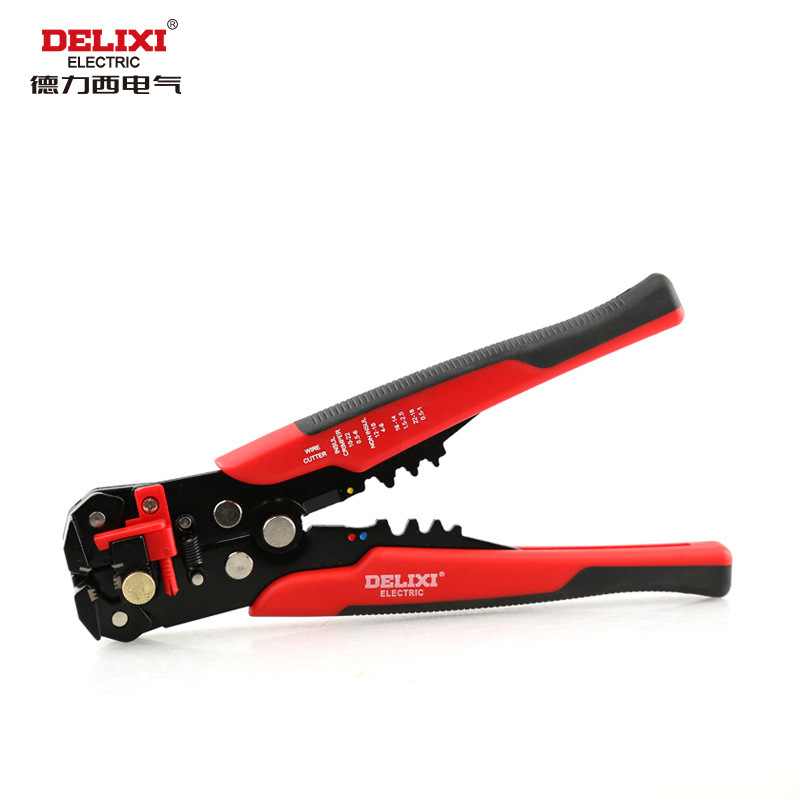 德力西电气剥线器 剥线钳 多功能鸭嘴剥皮钳拔线钳子电工剪剪线钳