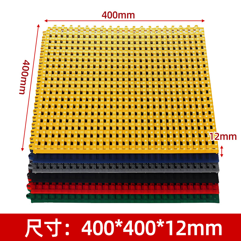PVC rayado garaje subterráneo estera del piso de plástico cocina baño estera de plástico Taller de fábrica almacén estera del piso