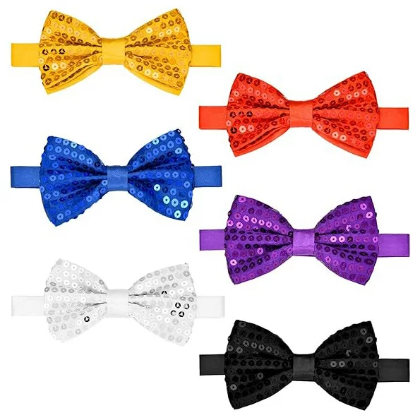 Bow tie, Christmas nail sequins, halloween