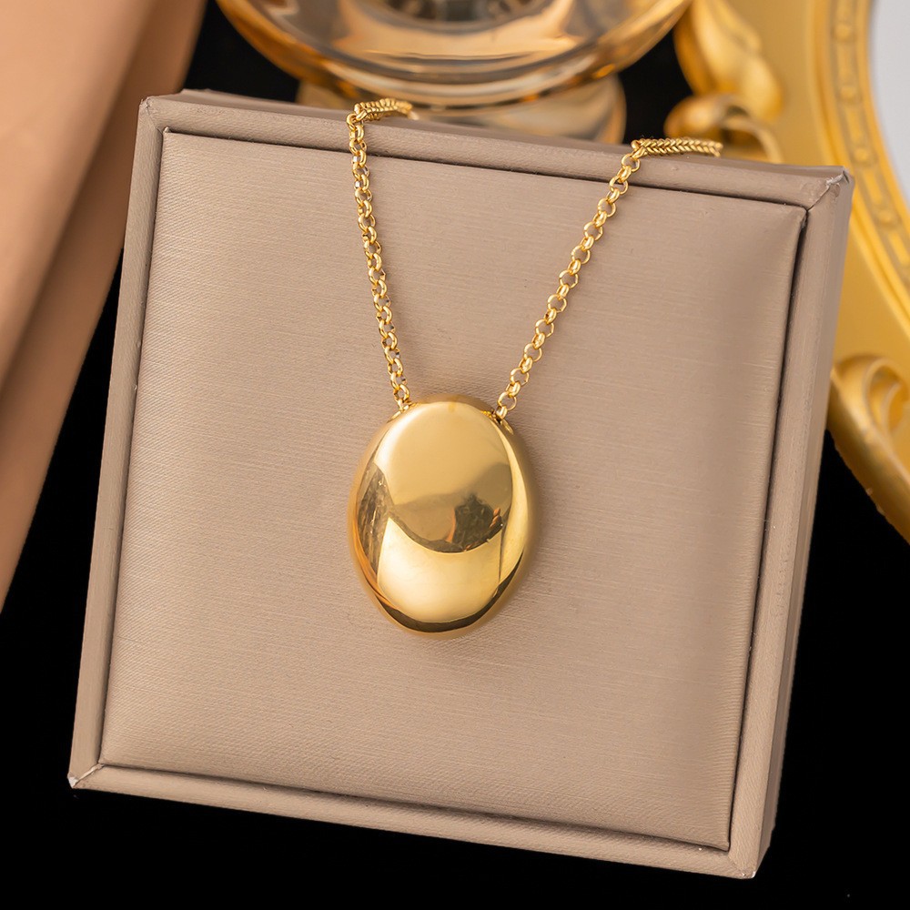 10g Weight 0.03µm-0.05µm Gold Plating Thickness PVD Coated Gold Plating Process Real Gold Plated Plating Material 304 Stainless Steel Pendant Material Pendant Necklace Classification 304 Stainless Steel Chain Material cable chain, Twisted Rope Chain Chain Type Holiday, Daily Occasion 304 Stainless Steel Material Geometric Pattern Women's Gender Elegant, Simple Style Style Waterproof Non Tarnish, Plating Craft PVD Coated Real Gold Plated Geometric Titanium Steel Elegant Simple Style Waterproof Non Tarnish Titanium Steel Pendant Necklace 15