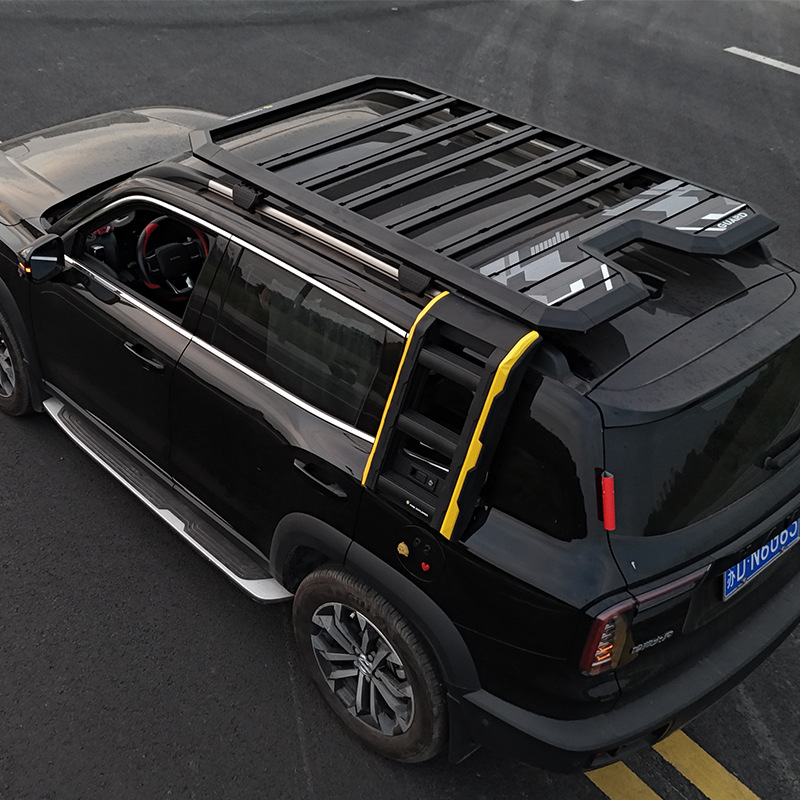 Suitable for the First-Generation Big Dog Outdoor Camping Vehicle Roof Expansion Explorer Roof Rack Canopy Side Tent Ladder