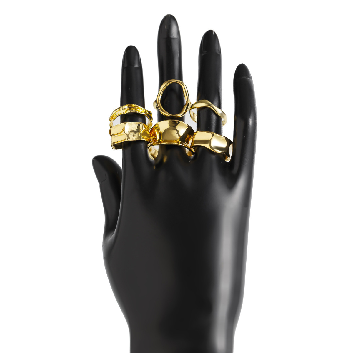 Date, Tea Party Occasion Elegant Geometric Alloy Plating Women's Rings Bracelets Jewelry Set