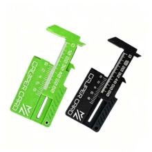 跨境新品3D打印Caliper Card游标卡尺卡片钥匙扣测量工具迷你尺子