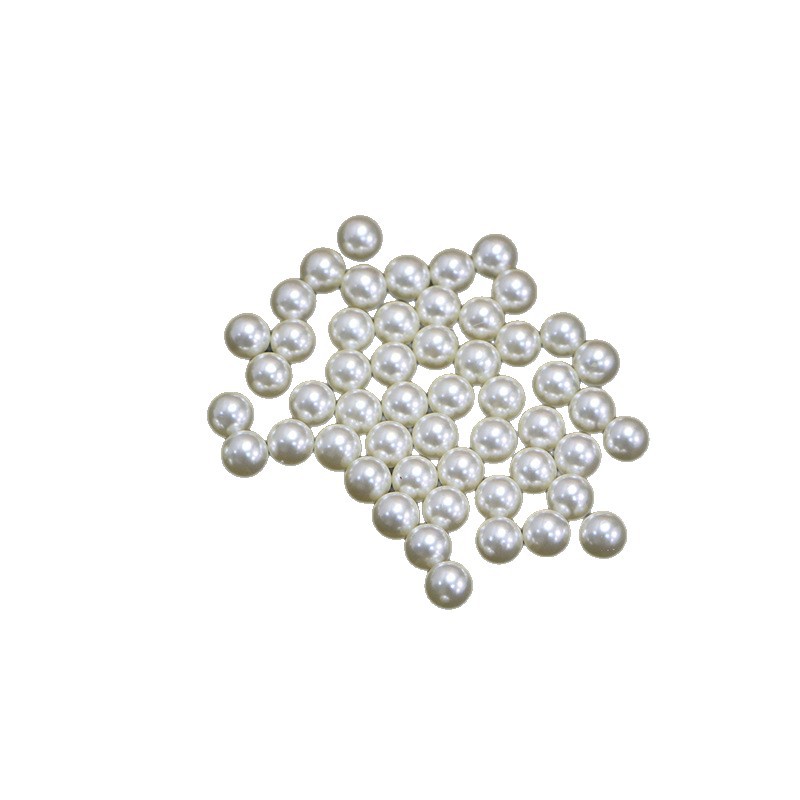 Abs Imitation Pearl Loose Beads Non-Porous Pearls DIY Handmade Jewelry Clothing Accessories Accessories Wholesale Multiple Specifications 5