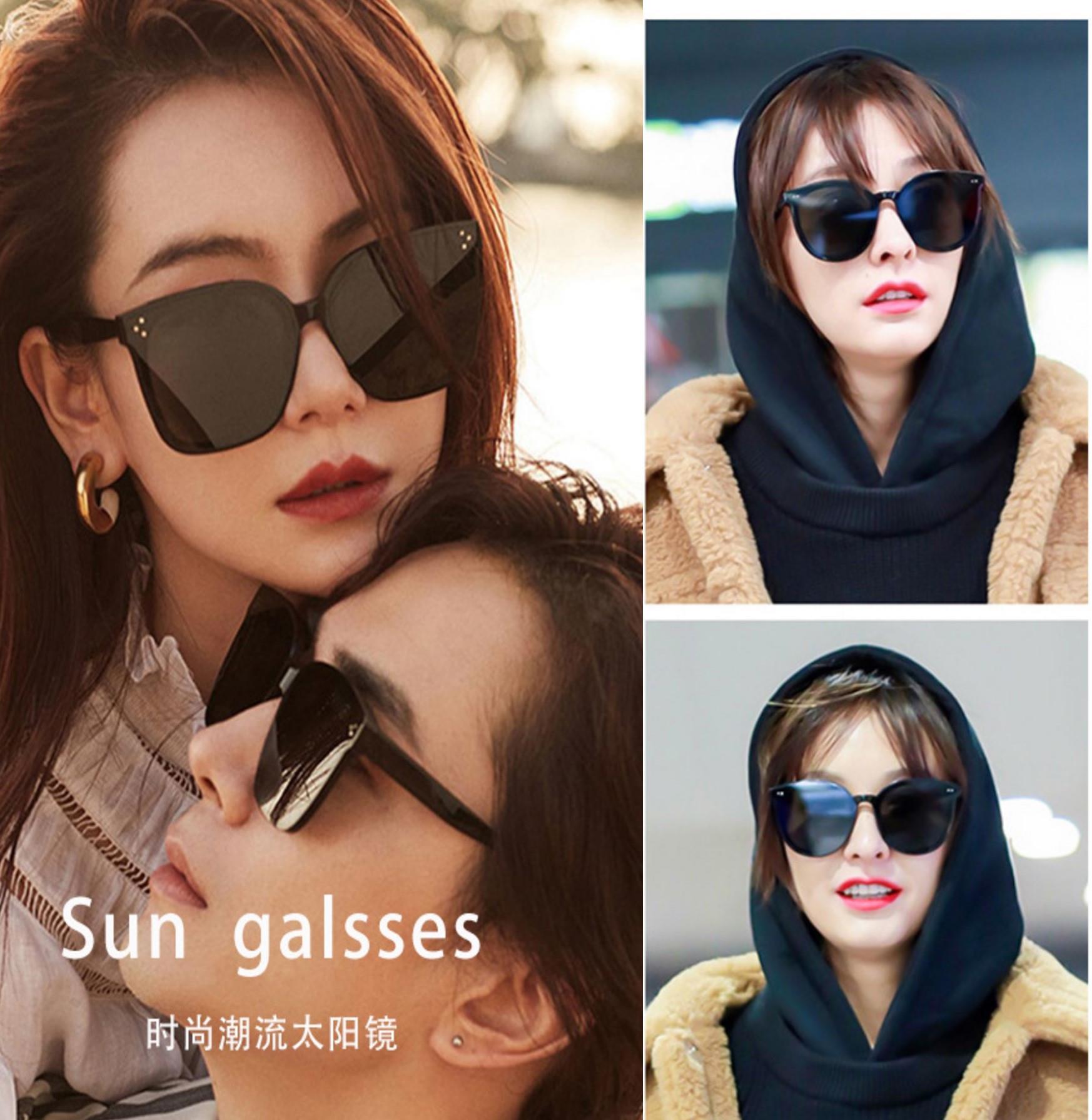 2023 manufacturers hot new gm sunglasses retro Korean anti ultraviolet sunglasses net red live with glasses