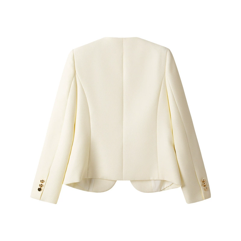 Короткая осенняя лёгкая куртка для отдыха, стиль Chanel, коллекция 2023, для подростков