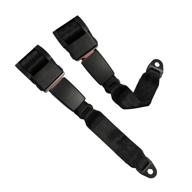 Semi-automatic retractor seat belt two-point car base safety belt school bus modified pallet cargo binding belt